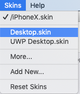 skins desktop skin
