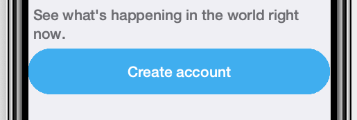 tweetapp create account button 3