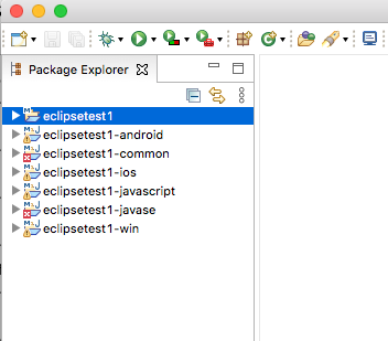 eclipse package explorer