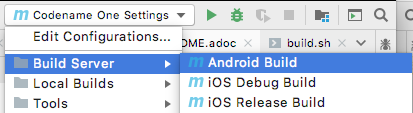 intellij android build