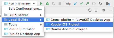 intellij build ios project