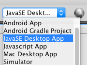 netbeans build javase desktop app