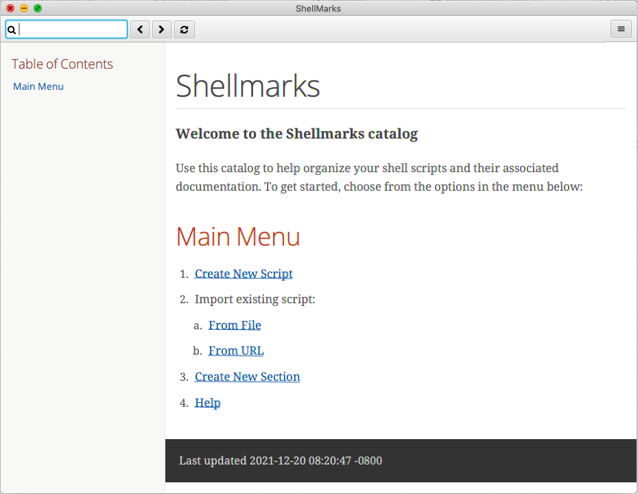 shellmarks catalog